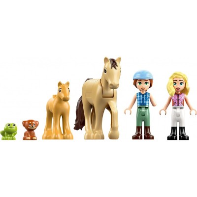 Конструктор LEGO Friends Причіп для коня й лошати