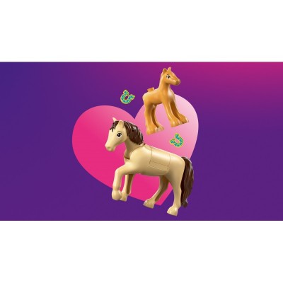 Конструктор LEGO Friends Причіп для коня й лошати