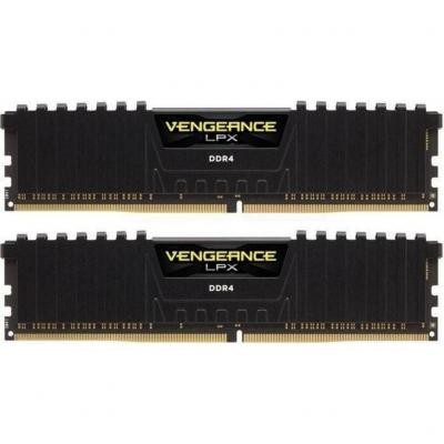 Модуль памяти для компьютера DDR4 16GB (2x8GB) 3600 MHz Vengeance LPX Black CORSAIR (CMK16GX4M2D3600C18)