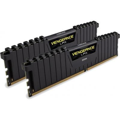 Модуль пам'яті для комп'ютера DDR4 16GB (2x8GB) 3600 MHz Vengeance LPX Black CORSAIR (CMK16GX4M2D3600C18)
