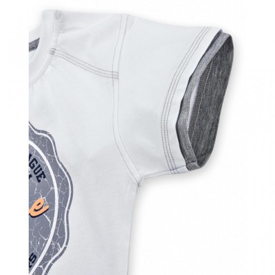 Футболка дитяча E&H "College" (4678-140B-white)