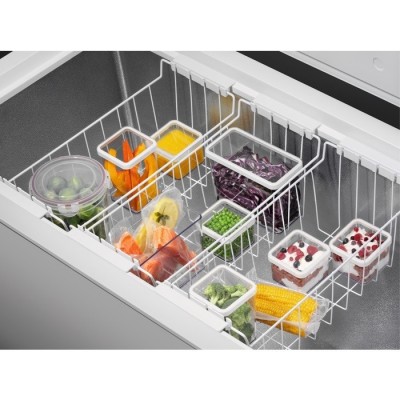 Морозильна скриня Electrolux LCB3LF38W0, Висота - 85см,  371л, A+, ST, Електр. Керування, Дисплей, Білий