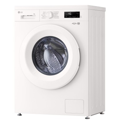 Пральна машина LG фронтальна, 6кг, 1200, A+++, 44см, дисплей, пара, інвертор, білий