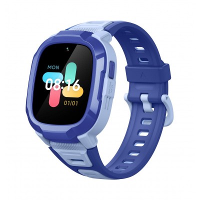 Дитячий годинник-телефон Mibro P6, 1.4", 240x280, GPS, 2MP, 900мА·год, 2АТM, синій