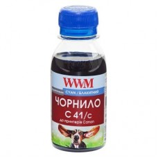 Чорнило WWM CANON CL41/51/CLI8 100г cyan (C41/C-2) Чорнило WWM CANON CL41/51/CLI8 100г cyan (C41/C-2)