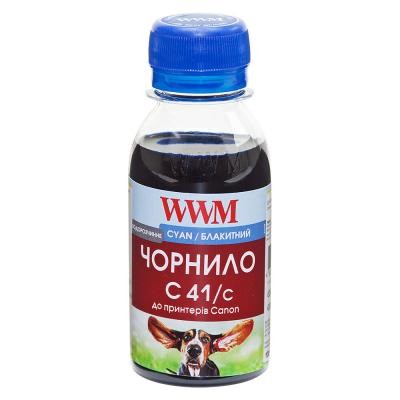 Чернила WWM CANON CL41/51/CLI8 100г cyan (C41/C-2)