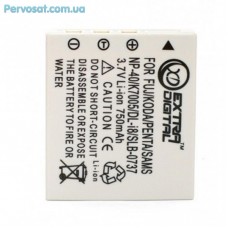 Акумулятор до фото/відео EXTRADIGITAL Fuji NP-40, KLIC-7005, D-Li8/ Li-18, Samsung SB-L0737 (BDF2468) Акумулятор до фото/відео EXTRADIGITAL Fuji NP-40, KLIC-7005, D-Li8/ Li-18, Samsung SB-L0737 (BDF2468)