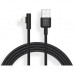 Дата кабель USB 2.0 AM to Lightning 1.0m T-L832 BV Black T-PHOX (T-L832 Black)