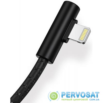 Дата кабель USB 2.0 AM to Lightning 1.0m T-L832 BV Black T-PHOX (T-L832 Black)