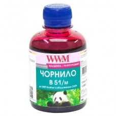 Чорнило WWM Brother DCP-T300/T500W/T700W 200г Magenta Water-soluble (B51/M) Чорнило WWM Brother DCP-T300/T500W/T700W 200г Magenta Water-soluble (B51/M)
