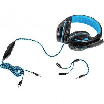 Наушники GEMIX W-360 black-blue