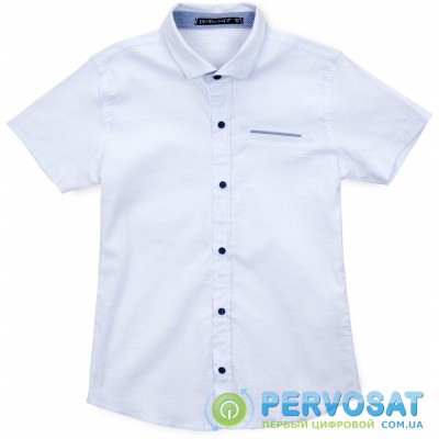 Рубашка Blueland с коротким рукавом (10681-146B-white)