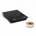 Плитка настільна Tefal індукційна Everyday Slim, комфорок - 1 на 2.1кВт, керування - сенсорне, пррограм - 6, чорний