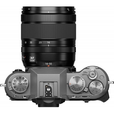 Цифр. фотокамера Fujifilm X-T50 + XF16-50mmF2.8-4.8 R LM WR Kit Silver