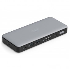 Док-станція DIGITUS USB-C > 2xHDMI/DP/2xUSB-A/USB-C/SD/MicroSD/RJ54/DC/Audio Док-станція DIGITUS USB-C > 2xHDMI/DP/2xUSB-A/USB-C/SD/MicroSD/RJ54/DC/Audio
