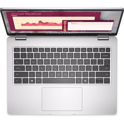 Ноутбук Dell Pro 14 14" FHD+ AG, Intel U7-255U, 32GB, F512GB, UMA, Win11P, сріблястий