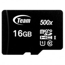 Карта пам'яті Team 16GB microSDHC class 10 UHS-I (TUSDH16GCL10U02) Карта пам'яті Team 16GB microSDHC class 10 UHS-I (TUSDH16GCL10U02)