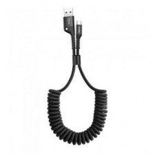 Дата кабель USB 2.0 AM to Type-C 1.0m Fish eye Spring 2A black Baseus (CATSR-01) Дата кабель USB 2.0 AM to Type-C 1.0m Fish eye Spring 2A black Baseus (CATSR-01)