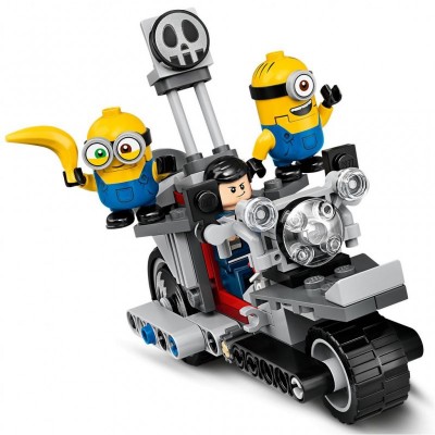 Конструктор LEGO Minions Неймовірна гонитва на мотоциклі 136 деталей (75549)