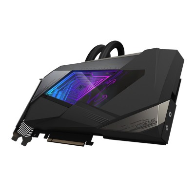 Відеокарта GIGABYTE GeForce RTX3090 24GB GDDR6X AORUS XTREME WATERFORCE 3xHDMI/3xDP