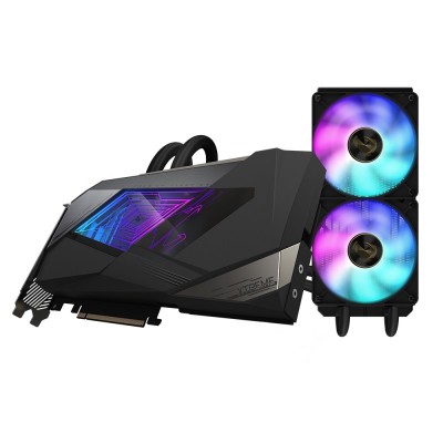 Відеокарта GIGABYTE GeForce RTX3090 24GB GDDR6X AORUS XTREME WATERFORCE 3xHDMI/3xDP