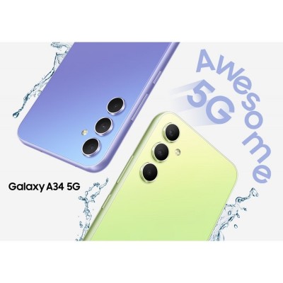 Смартфон Samsung Galaxy A34 5G (A346) 6/128GB 2SIM Light Violet