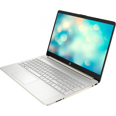 Ноутбук HP 15s-fq5034ua 15.6&quot; FHD IPS AG, Intel i5-1235U, 16GB, F512GB, UMA, DOS, золотистий