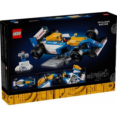 Конструктор LEGO Icons Williams Racing FW14B і Найджел Менселл