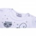 Платье Breeze с котиком и звездочкой (8099-92G-white)