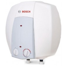 Водонагрівач електр. BOSCH компакт Tronic 2000 T Mini, 15л, 1,5кВт, монтаж над мийкою, мех. кер-ння, B, білий Водонагрівач електр. BOSCH компакт Tronic 2000 T Mini, 15л, 1,5кВт, монтаж над мийкою, мех. кер-ння, B, білий