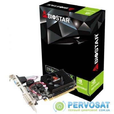 Відеокарта Biostar GeForce GT210 1GB DDR3 64Bit DVI-HDMI-VGA Low profile