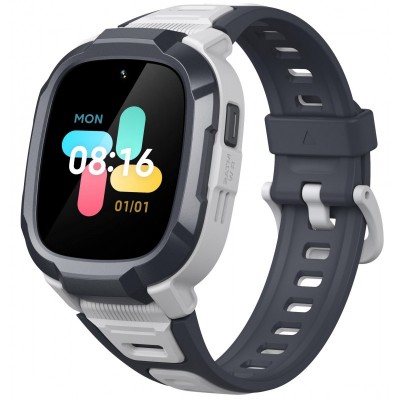 Дитячий годинник-телефон Mibro P6, 1.4", 240x280, GPS, 2MP, 900мА·год, 2АТM, сірий