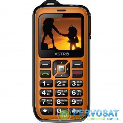 Мобильный телефон Astro B200 RX Black Orange