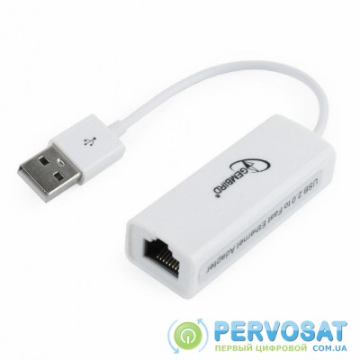 Переходник USB2.0 to Fast Ethernet GEMBIRD (NIC-U2-02)