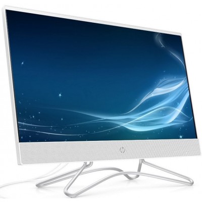 Персональний комп'ютер-моноблок HP 200 G4 21.5FHD/Intel i3-10110u/4/1000/ODD/int/kbm/DOS/White