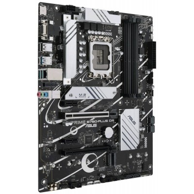 Материнcька плата ASUS PRIME B760-PLUS D4 s1700 B760 4xDDR4 M.2 HDMI D-Sub DP ATX