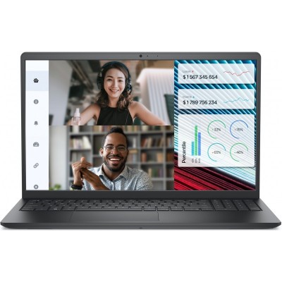 Ноутбук Dell Vostro 3520 15.6&quot; FHD AG, Intel i5-1135G7, 8GB, F256GB, UMA, Lin, чорний