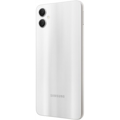 Смартфон Samsung Galaxy A05 (A055) 6.7&quot; 4/64ГБ, 2SIM, 5000мА•год, сріблястий