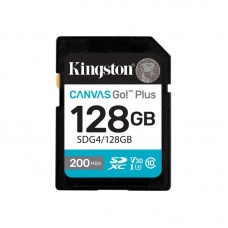 Карта пам'яті Kingston SD  128GB C10 UHS-I U3 V30 R200MB/s