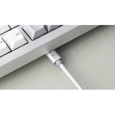 Клавіатура механічна Lemokey  P1 Pro 84Key, Keychron Super Red, WL/BT/USB-A, QMK/VIA, Hot-Swap, EN/UKR, RGB,  Knob, Space Silver