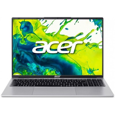 Ноутбук Acer Aspire Lite AL16-54P 16" WUXGA IPS, Intel i5-1334U, 16GB, F512GB, UMA, Lin, сріблястий