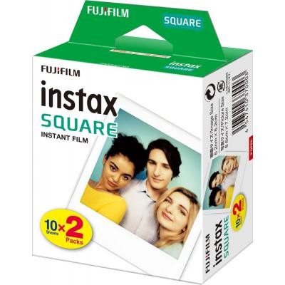 Бумага Fujifilm COLORFILM INSTAX SQUARE (86х72мм 2х10шт) (16576520)