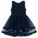 Платье Breeze с фатиновой юбкой (14502-134G-blue)