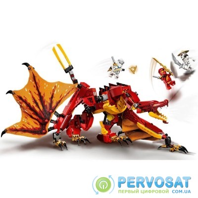 Конструктор LEGO Ninjago Напад вогняного дракона 71753