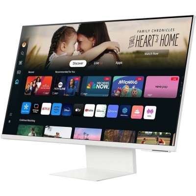 Монітор Samsung 31.5&quot;Smart M8 S32BM801 HDMI, USB, Bluetooth, MM, Cam, VA, 3840x2160, 4ms