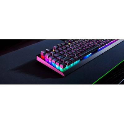 Клавіатура механічна Razer BlackWidow V4 X 110key, Green Switch, USB-A, EN/RU, RGB, чорний Клавіатура механічна Razer BlackWidow V4 X 110key, Green Switch, USB-A, EN/RU, RGB, чорний