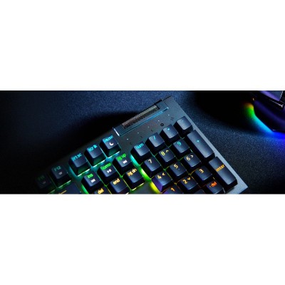 Клавіатура механічна Razer BlackWidow V4 X 110key, Green Switch, USB-A, EN/RU, RGB, чорний Клавіатура механічна Razer BlackWidow V4 X 110key, Green Switch, USB-A, EN/RU, RGB, чорний