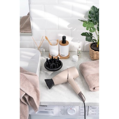 Фен ARDESTO Pearl Cream HD-Y701PERL, 1750-2100Вт, 3 швидкості, 3 темп.режими, бежевий