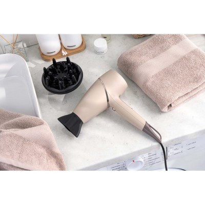 Фен ARDESTO Pearl Cream HD-Y701PERL, 1750-2100Вт, 3 швидкості, 3 темп.режими, бежевий