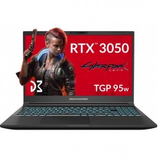 Ноутбук Dream Machines RG3050-15 15.6FHD IPS, Intel i7-13620H, 16GB, F1TB, NVD3050-4, DOS, чорний